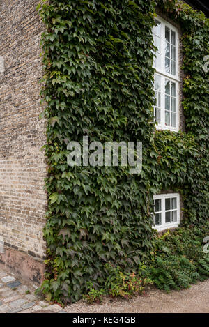 Die Garden House Detail der Fassade von Schloss Rosenborg, Kopenhagen, Dänemark Stockfoto