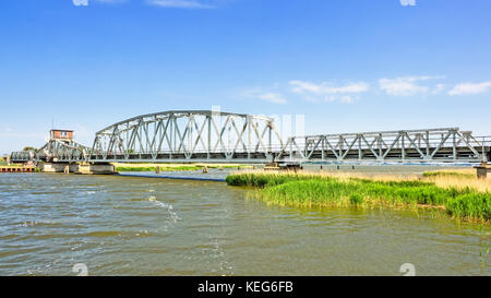 Brücke Meiningen zwischen bresewitz und Zingst, Mecklenburg-Vorpommern, Deutschland Stockfoto