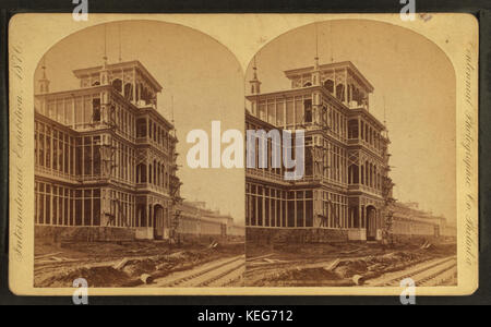 Maschinenhalle von Querschiff, West End, von Centennial fotografischen Co. Stockfoto