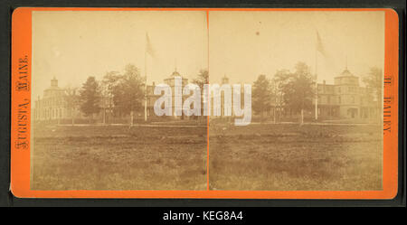 Verwaltungsgebäude, Augusta, Maine, von Henry Bailey Stockfoto