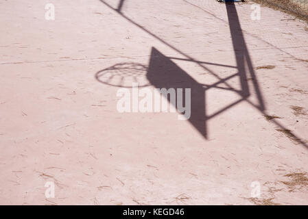 Abstrakt - Schatten auf dem Boden Stockfoto