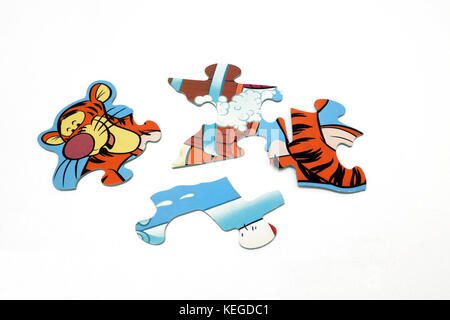 Disney Winnie the Pooh Jumbo Puzzle Stockfoto