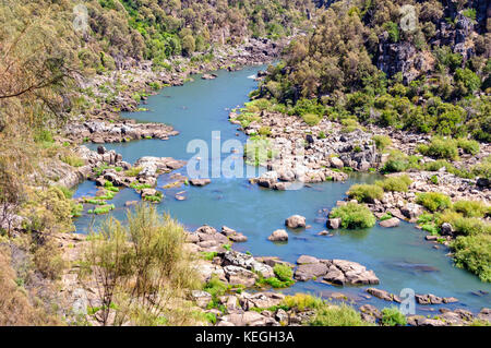 Obere Partie des South Esk River in Cataract Gorge - launceston, Tasmanien, Australien Stockfoto