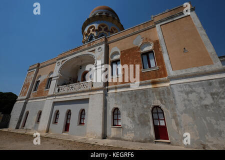 Villa Sticchi in Santa Cesarea Terme, Provinz Lecce, Apulien, Halbinsel Salento, Italien, Europa Stockfoto