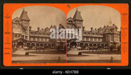 Del Monte Hotel, Monterey, Cal, von Reilly, John James, 1839 1894 Stockfoto