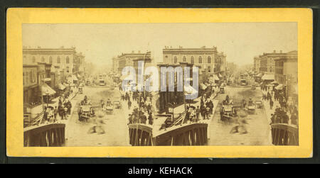 Instantenious anzeigen,Clark Street, Krater, I. (Isaac) Stockfoto