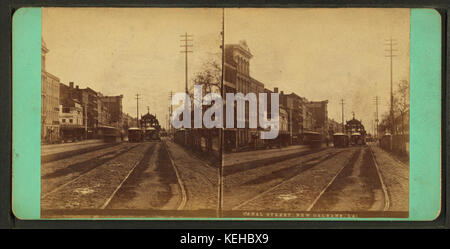 Canal Street, New Orleans, La, von Procter Brüder Stockfoto
