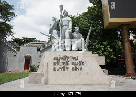 Sep 19, Held Denkmal 2017 gezeigt für den Sieg in Hanoi, Vietnam Stockfoto