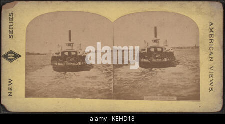 Brooklyn Fähre, von Robert N. Dennis Sammlung von stereoskopische Ansichten Stockfoto