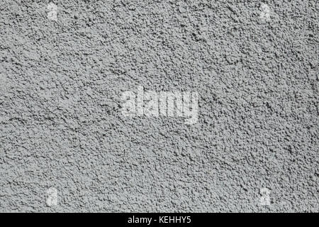 Grau lackiert Stuck Wand. Hintergrundtextur. Stockfoto