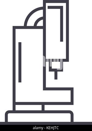 Laserschneiden Maschine vektor Symbol Leitung, Zeichen, Abbildung auf Hintergrund, editierbare Anschläge Stock Vektor