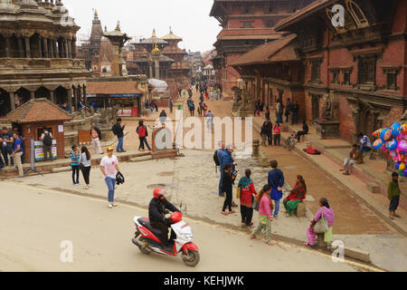 Patan Durbar Square, Lalitpur, Nepal Stockfoto