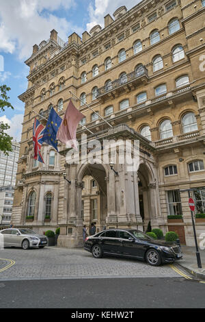 Das Langham Hotel Stockfoto