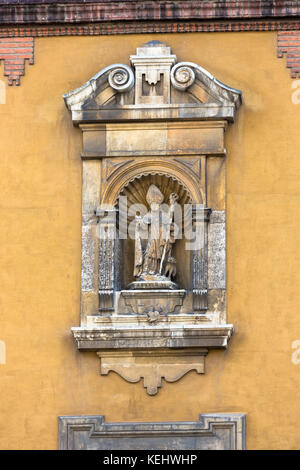 Päpstlichen Palast, Palacio Episcopal, an der Plaza de Regla in Leon, Castilla y Leon, Spanien Stockfoto