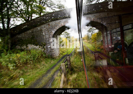 Stock Foto - South Tynedale Railway ist eine erhaltene, 610mm (2 ft) Schmalspurbahnen Museumsbahn im Norden von England und ist Englands höchste Schmalspurbahn. © hugh Peterswald/alamy Stockfoto