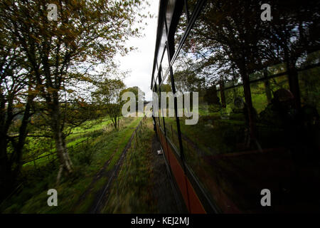 Stock Foto - South Tynedale Railway ist eine erhaltene, 610mm (2 ft) Schmalspurbahnen Museumsbahn im Norden von England und ist Englands höchste Schmalspurbahn. © hugh Peterswald/alamy Stockfoto