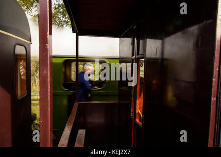 Stock Foto - South Tynedale Railway ist eine erhaltene, 610mm (2 ft) Schmalspurbahnen Museumsbahn im Norden von England und ist Englands höchste Schmalspurbahn. © hugh Peterswald/alamy Stockfoto