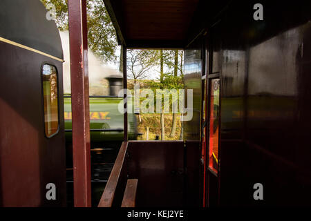 Stock Foto - South Tynedale Railway ist eine erhaltene, 610mm (2 ft) Schmalspurbahnen Museumsbahn im Norden von England und ist Englands höchste Schmalspurbahn. © hugh Peterswald/alamy Stockfoto