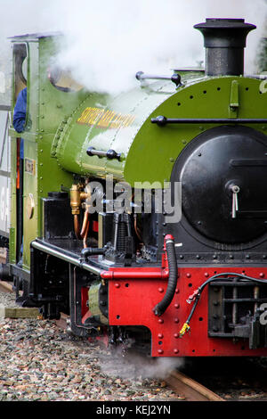 Stock Foto - South Tynedale Railway ist eine erhaltene, 610mm (2 ft) Schmalspurbahnen Museumsbahn im Norden von England und ist Englands höchste Schmalspurbahn. © hugh Peterswald/alamy Stockfoto