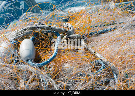 Fischernetze Stockfoto