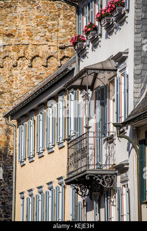 Altstadt-Landschaft in Bad Homburg vor der Höhe, Kurstadt in Deutschland Stockfoto