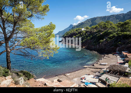 Port des Canonge auf Mallorca (Balearen, Spanien) Stockfoto