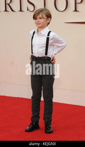 „Goodbye Christopher Robin“ World Premiere - Arrivals with: Will Tilston Where: London, United Kingdom Wann: 20 Sep 2017 Credit: WENN.com Stockfoto