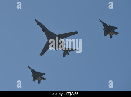 Us Air Force B-1B Lancer bomber Stockfoto