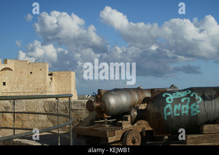 Karl III. Schloss in Monopoli, Apulien, Italien Stockfoto