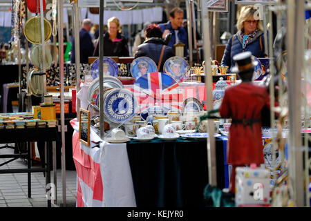 Greenwhich Markt, SE10, London, Vereinigtes Königreich Stockfoto