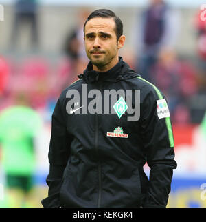 Köln, Deutschland. Oktober 2017. Köln, Deutschland 22. Oktober 2017, Bundesliga Spieltag 9, 1. FC Köln - SV Werder Bremen: Trainer Alexander Nouri (Bremen). Quelle: Jürgen Schwarz/Alamy Live News Stockfoto