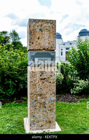 Wien (Österreich), Zentralfriedhof, Wien, Zentralfriedhof - Ergreifen sie Alfred Adler Stockfoto