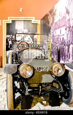 Wien (Österreich), Military Museum: Auto, in dem Erzherzog Franz Ferdinand in Sarajewo ermordet wurde; Wien, Herresgeschichtliches Museum Stockfoto