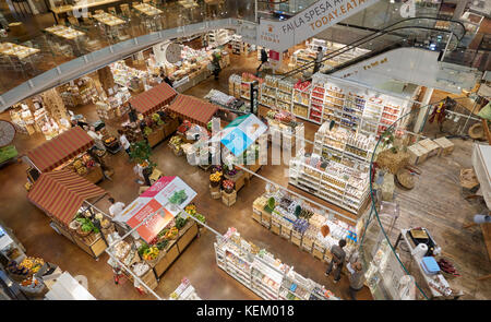 Eataly Food Stores in Mailand, Via 25 Aprile, Italien Stockfoto