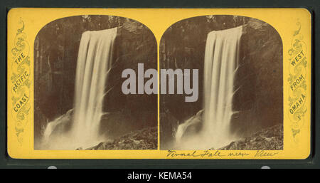 Vernal Falls, in der Nähe von Robert N. Dennis Sammlung von stereoskopische Ansichten Stockfoto
