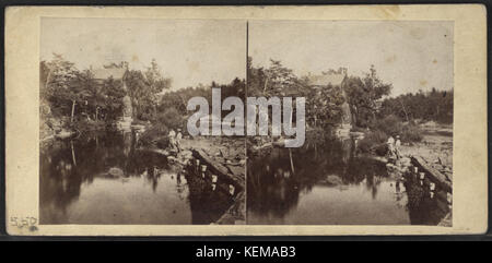 Blick auf Catskill Creek, von E. & h.t. Anthony (Firm) Stockfoto