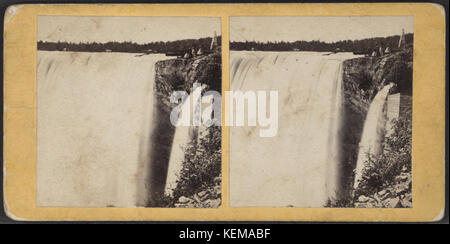 Blick auf die Niagarafälle von Samuel Mason Stockfoto