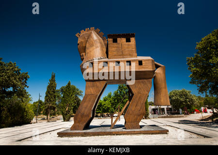 Straßen der kleinen Stadt, Türkei 2013 Stockfoto