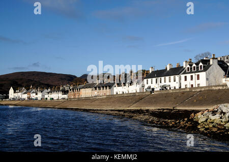 Das Meer in Ullapool am Loch Broom in Wester Ross, Schottland. Stockfoto