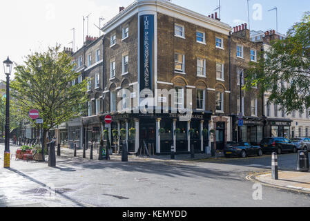 Die Beharrlichkeit der öffentlichen Haus in Lämmer Conduit Street, Bloomsbury, London. Stockfoto