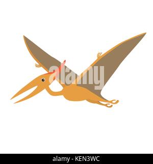 Cartoon dino Pteranodon Stock Vektor
