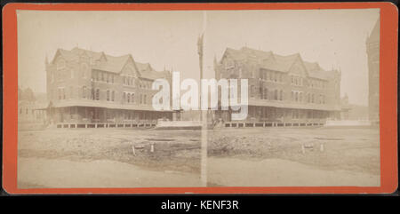 Ansicht des Gebäudes, Anlage im Bau von Ackerman Bros. Stockfoto