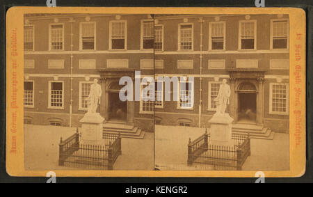 Washington Statue, von Cremer, James, 1821 1893 Stockfoto