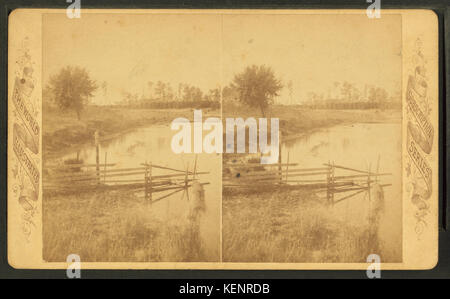 Blick auf den See in Orlando, Florida, von Robert N. Dennis Sammlung von stereoskopische Ansichten Stockfoto