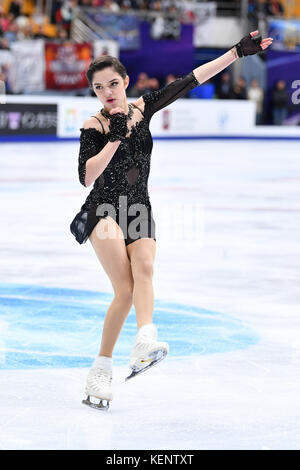 Evgenia Medvedeva (RUS), 21. Oktober 2017 - Eiskunstlauf: ISU Grand Prix 2017 Rostelecom's Cup Frauen frei Skaten in Megasport Arena in Moskau, Russland. (Foto von MATSUO. K/LBA SPORT) Stockfoto