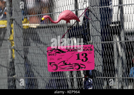 Austin, Vereinigte Staaten Von Amerika. Oktober 2017. Motorsport: FIA Formel-1-Weltmeisterschaft 2017, großer Preis der Vereinigten Staaten, Impressionen 22.10.2017. | weltweite Nutzung Guthaben: dpa/Alamy Live News Stockfoto