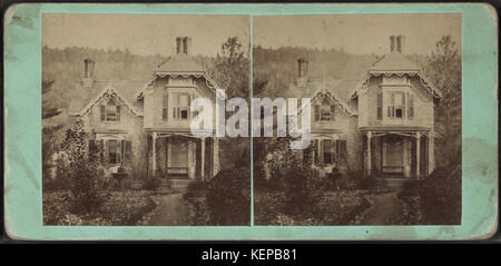 Residenz der Töchter von J.Fenimore Cooper, von Smith, Washington G., 1828 1893 Stockfoto