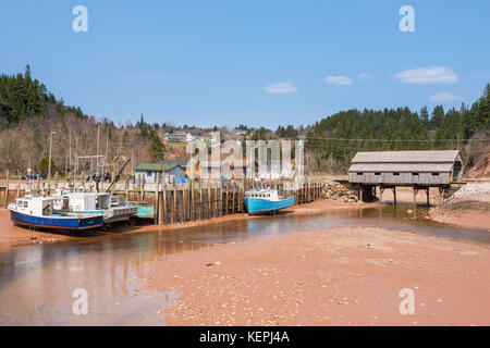 St. Martins, New Brunswick Stockfoto