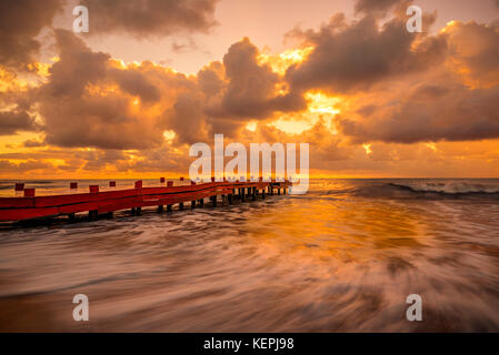 Sunrise Mexiko Strand Resort Lage Stockfoto