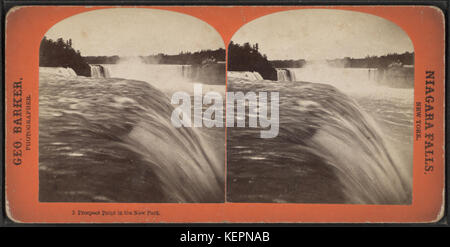 Prospect Point in den neuen Park, von Barker, George, 1844 1894 Stockfoto